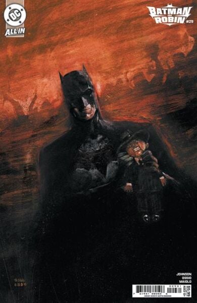 BATMAN AND ROBIN #29 CVR C MARTIN SIMMONDS CARD STOCK VAR