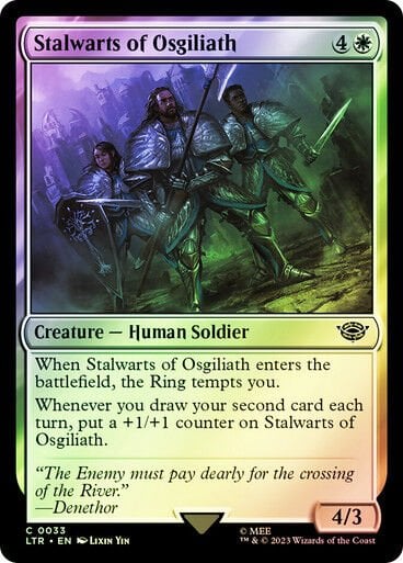 MAGIC: THE GATHERING – STALWARTS OF OSGILIATH FOIL #033