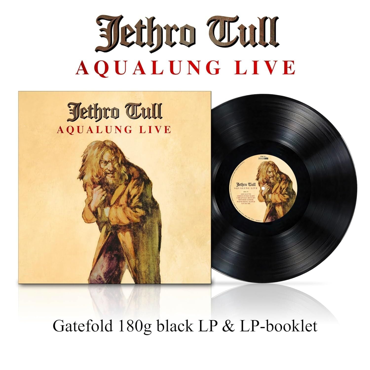JETHRO TULL – AQUALUNG LIVE REMASTER 2025 VINYL EDITION