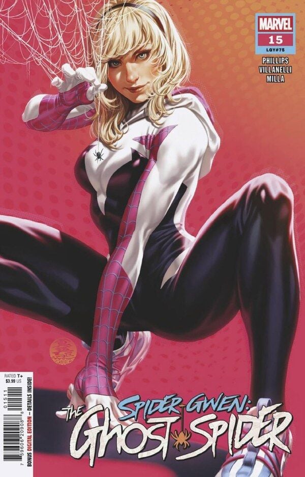SPIDER-GWEN: THE GHOST SPIDER #15 MARK BROOKS COVER