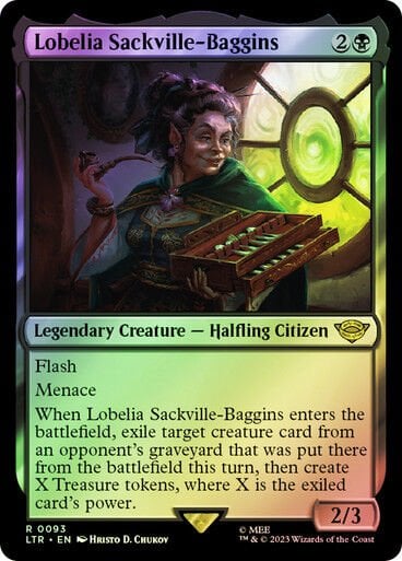 MAGIC: THE GATHERING – LOBELIA SACKVILLE-BAGGINS FOIL #093