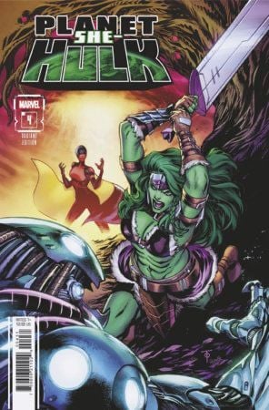 PLANET SHE-HULK #4 MARCUS TO VARIANT - PRE-ORDER