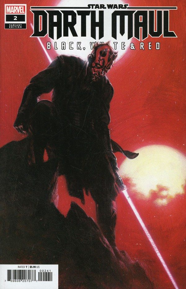 Star Wars: Darth Maul - Black, White & Red #2 Gabriele Dell'Otto Variant