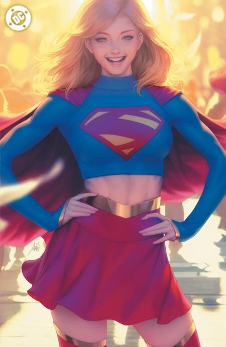 SUPERGIRL #1 CVR F STANLEY ARTGERM LAU FOIL VAR