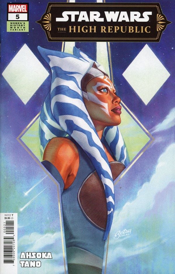 Star Wars: The High Republic #5 Betsy Cola Women's History Month Variant