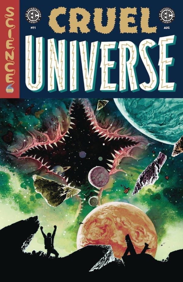 CRUEL UNİVERSE #1 COVER D J. H. WİLLİAMS III GOLD FOİL VARİANT