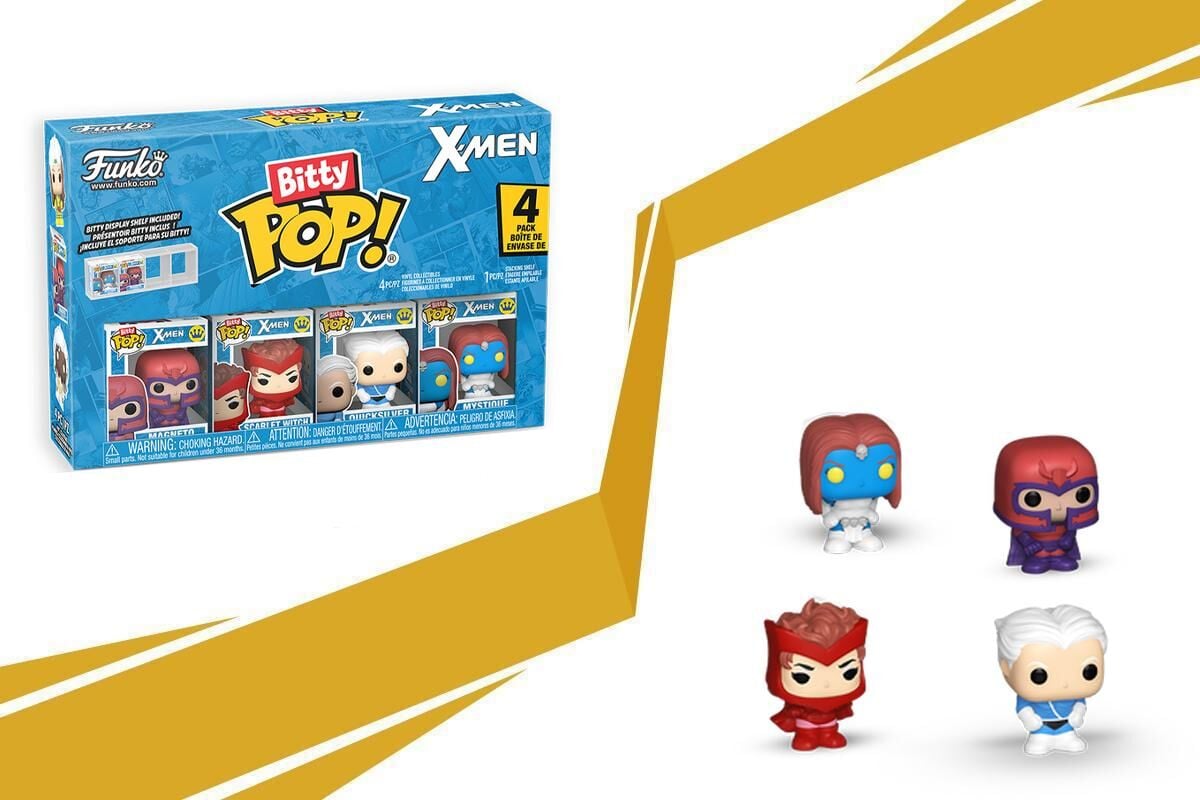 X-MEN MAGNETO BITTY 4-PACK MINI POP FIGURE