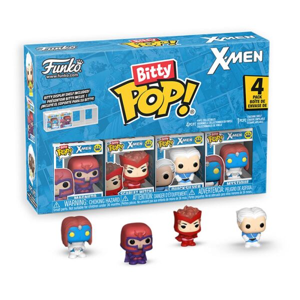 X-MEN MAGNETO BITTY 4-PACK MINI POP FIGURE