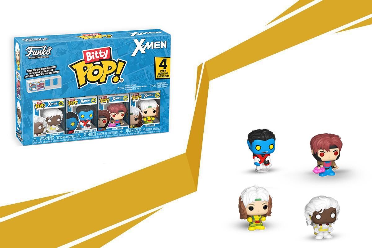 X-MEN GAMBIT BITTY 4-PACK MINI POP FIGURE