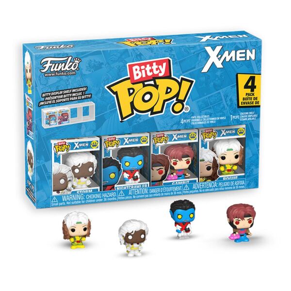 X-MEN GAMBIT BITTY 4-PACK MINI POP FIGURE