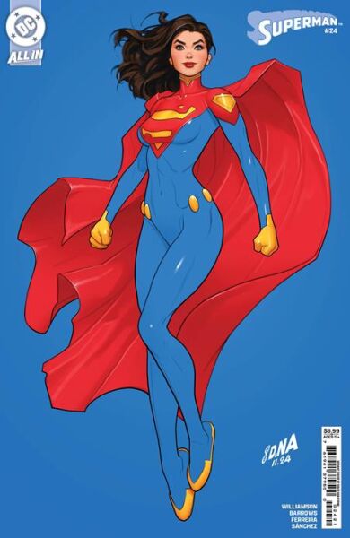 SUPERMAN #24 CVR B DAVID NAKAYAMA CARD STOCK VAR