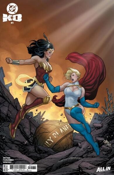 DC K.O. #1 (OF 5) CVR D FRANK CHO CARD STOCK VAR