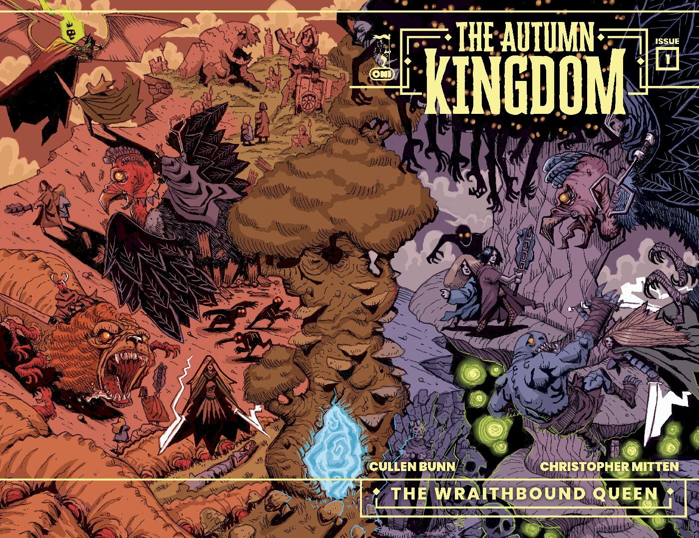 AUTUMN KINGDOM THE WRAITHBOUND QUEEN #1 (OF 4) CVR C JUAN MOORE WRAPAROUND - PRE-ORDER