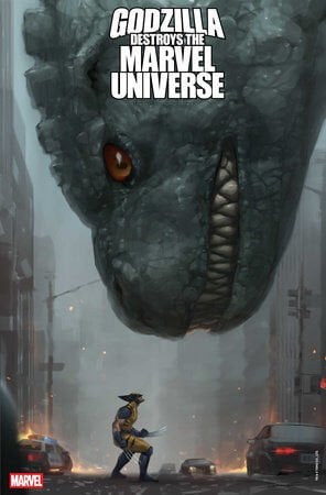 GODZILLA DESTROYS THE MARVEL UNIVERSE #3 JEEHYUNG LEE VARIANT