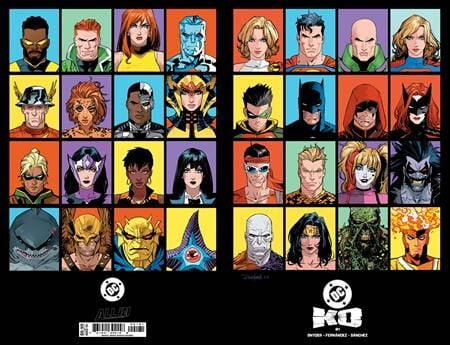DC K.O. #1 (OF 5) CVR H DAN MORA BRACKET WRAPAROUND CARD STOCK VAR