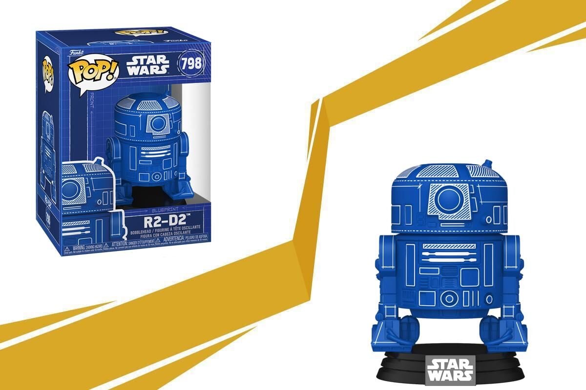 STAR WARS R2-D2 BLUEPRINT DECO POP FIGURE
