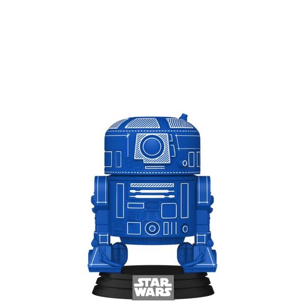 STAR WARS R2-D2 BLUEPRINT DECO POP FIGURE