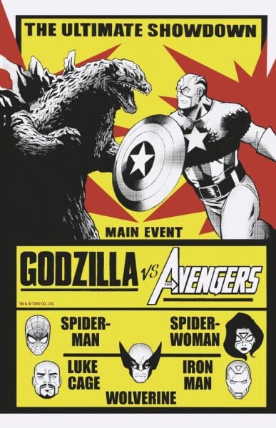 GODZILLA VS. AVENGERS #1 LEE GARBETT VS VARIANT