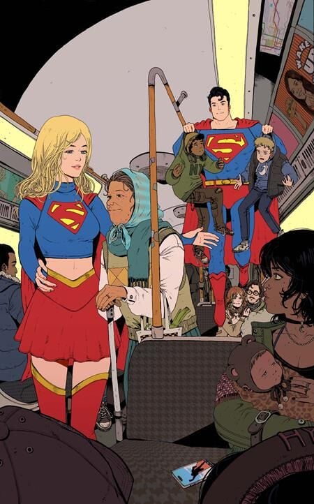 SUPERMAN UNLIMITED #15 CVR B ZOE THOROGOOD CARD STOCK VAR (THE REIGN OF THE SUPERBOYS) - PRE-ORDER
