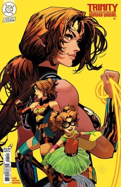 TRINITY DAUGHTER OF WONDER WOMAN #1 (OF 6) CVR C DAN MORA CARD STOCK VAR