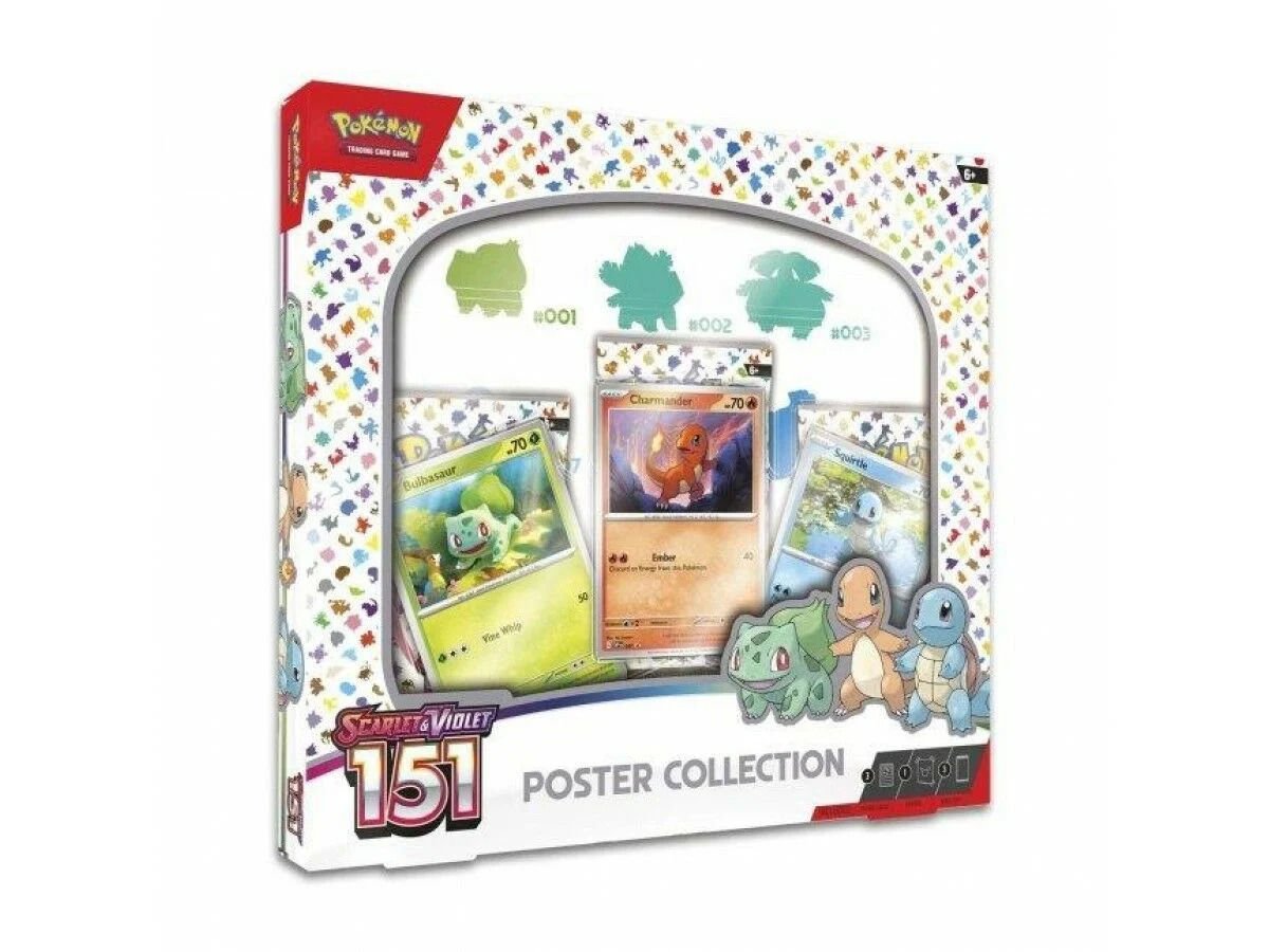 Pokémon TCG: Scarlet & Violet 151 Poster Collection