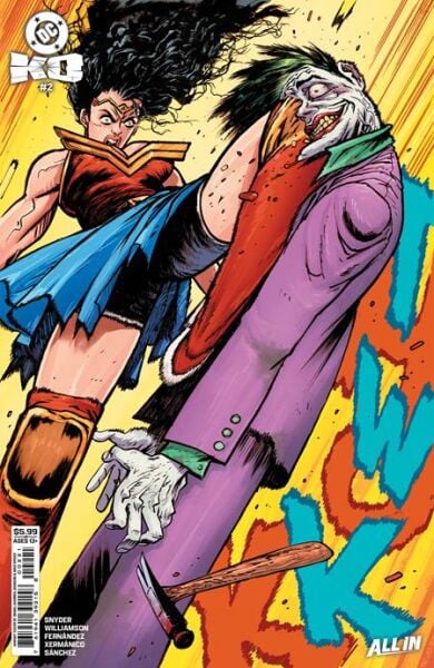 DC K.O. #2 (OF 5) CVR B DANIEL WARREN JOHNSON CARD STOCK VAR