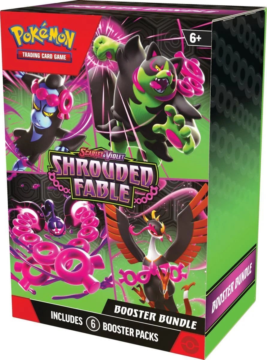 Pokémon TCG:  Sv6.5 Scarlet & Violet Shrouded Fable Booster Bundle