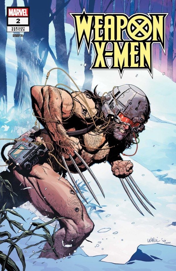 Weapon X-Men #2 1:25 Leinil Francis Yu Variant