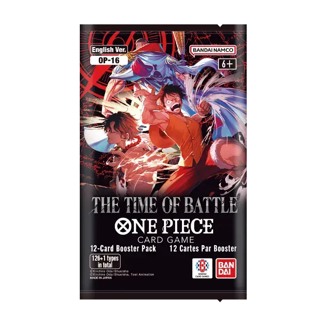 ONE PIECE OP-16 TIME OF BATTLE TCG BOOSTER PACK