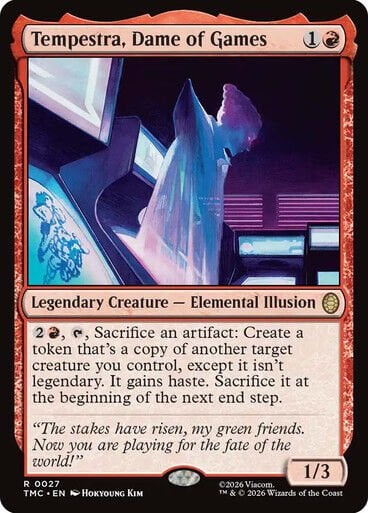 Tempestra, Dame of Games Teenage Mutant Ninja Turtles Eternal Non-foil #027