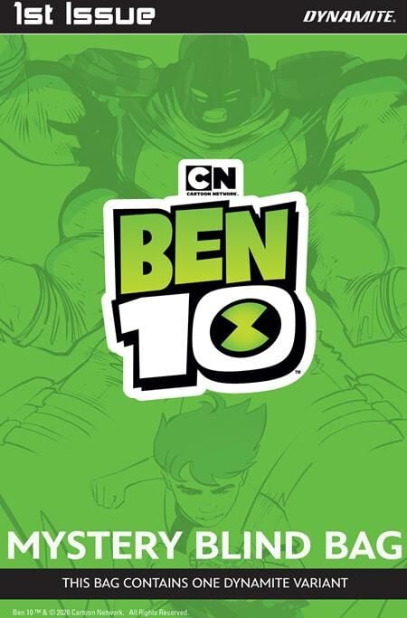BEN 10 #1 CVR G MYSTERY BLIND BAG VARIANT VAR