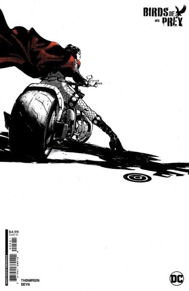Birds of Prey #5 - Cover B Chris Bachalo Card Stock Variant