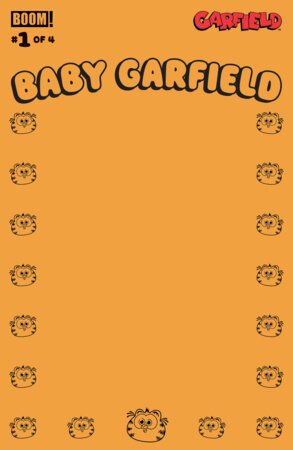 BABY GARFIELD #1 BLANK SKETCH ORANGE VARIANT