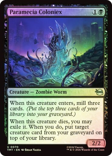 Paramecia Coloniex Teenage Mutant Ninja Turtles Foil #070 Magic: The Gathering