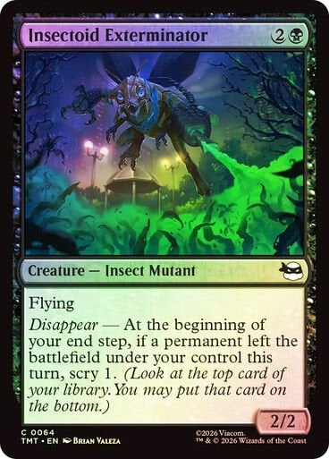 Insectoid Exterminator Teenage Mutant Ninja Turtles Foil #064 Magic: The Gathering