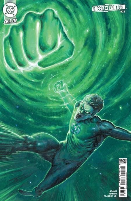 GREEN LANTERN #28 CVR C DAVIDE PARATORE CARD STOCK VAR