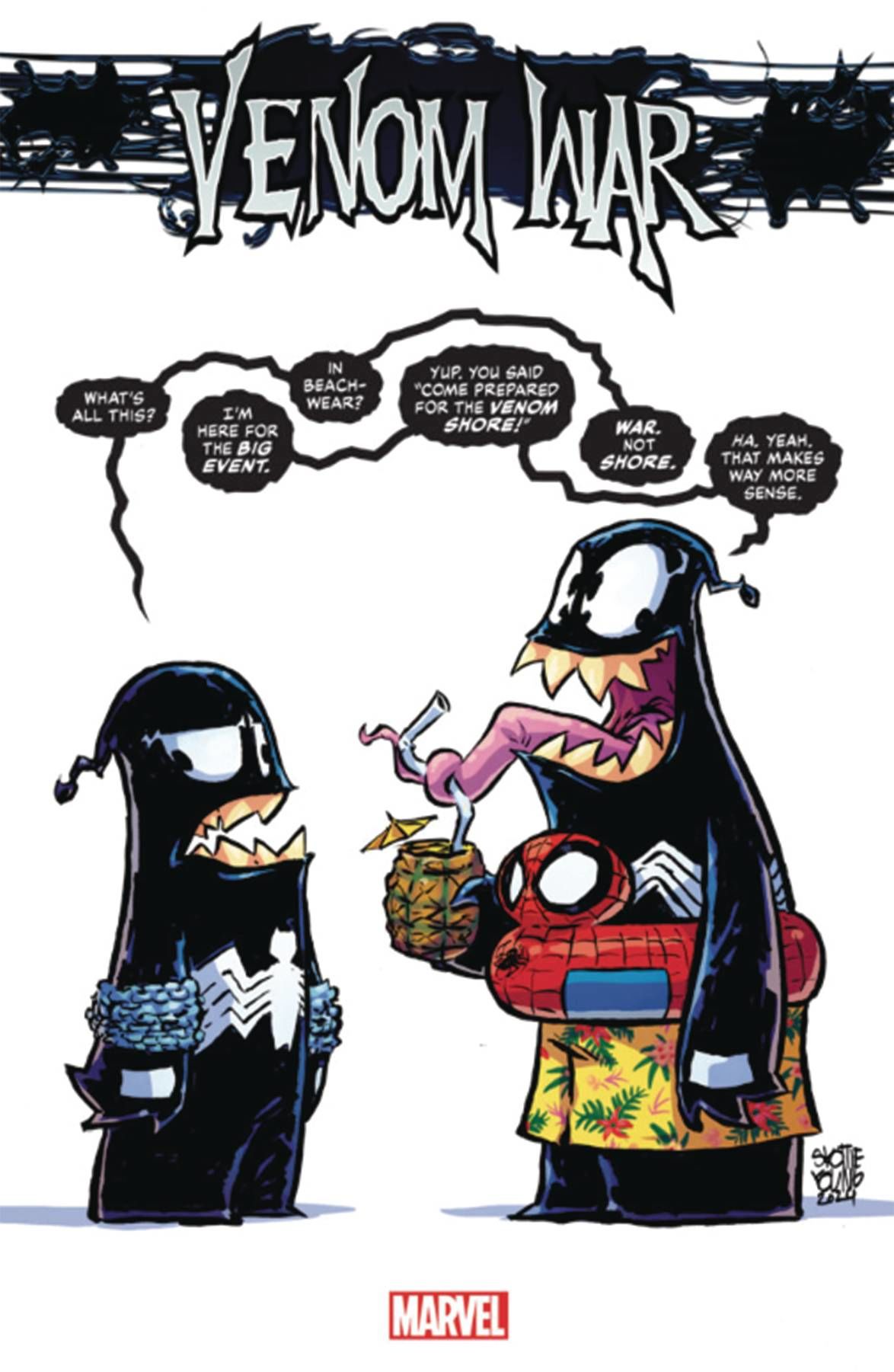 VENOM WAR #1 YOUNG VAR