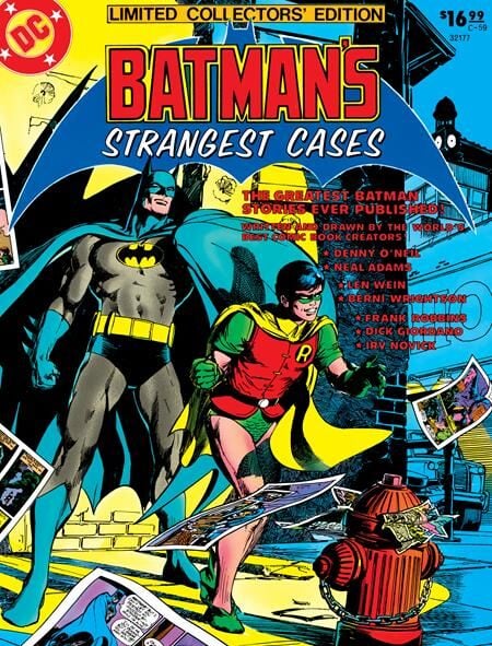 LIMITED COLLECTORS EDITION #59 BATMANS STRANGEST CASES FACSIMILE EDITION CVR B NEAL ADAMS & BERNIE WRIGHTSON FOIL VAR
