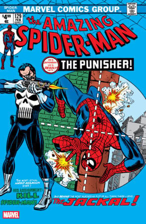 AMAZING SPIDER-MAN #129 FACSIMILE EDITION BLUE FOIL VARIANT [NEW PRINTING 2]