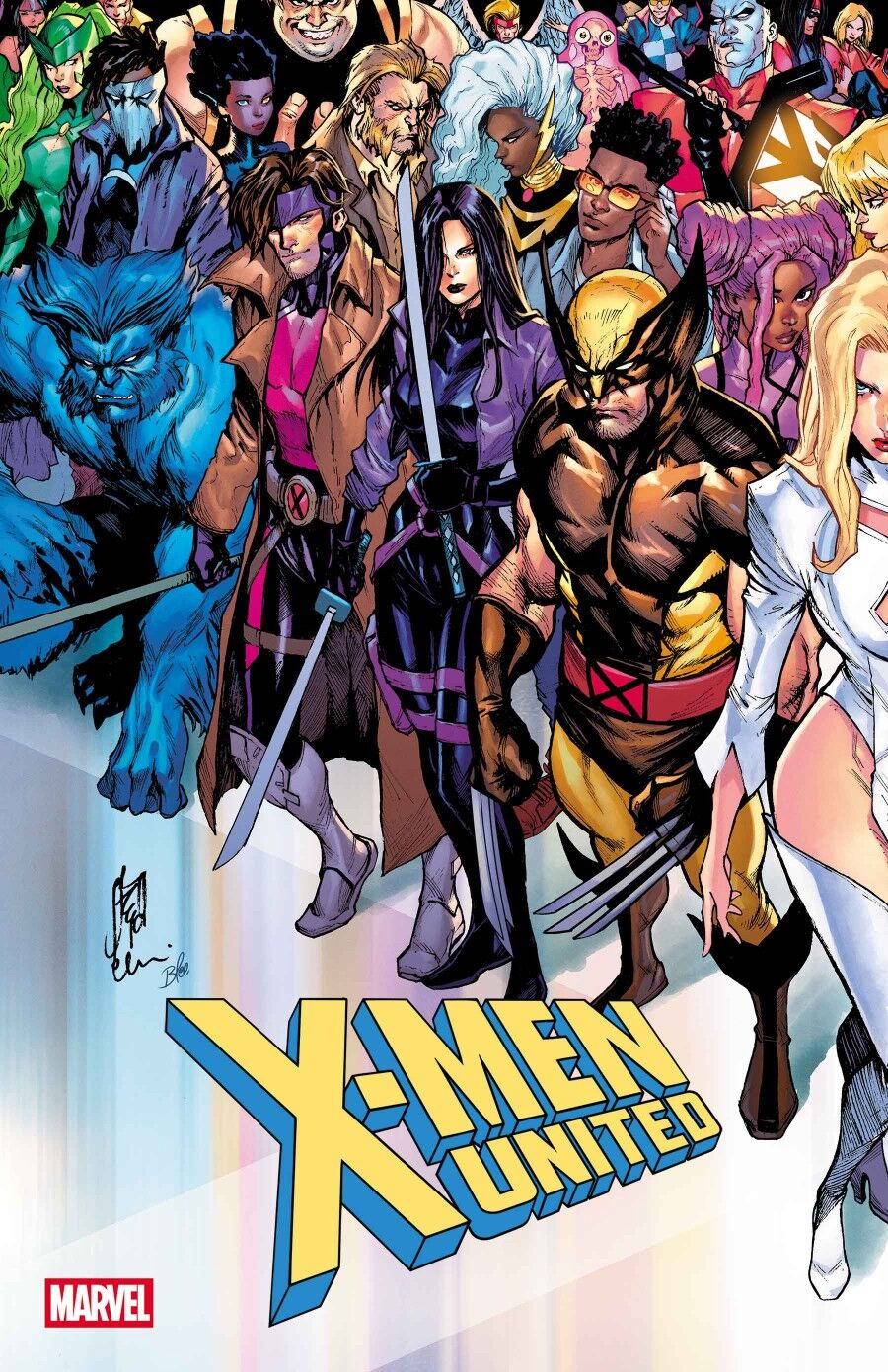 X-MEN UNITED #1 STEFANO CASELLI VARIANT
