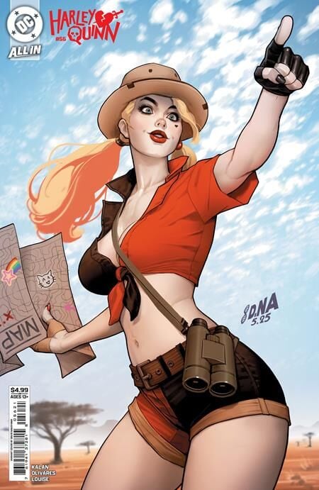 HARLEY QUINN #56 CVR B DAVID NAKAYAMA CARD STOCK VAR