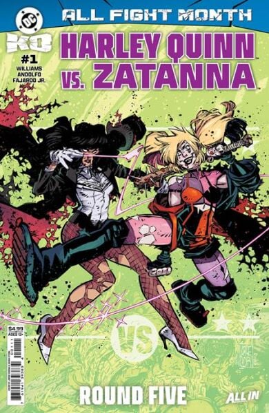 DC K.O. HARLEY QUINN VS ZATANNA #1 (ONE SHOT) CVR A JORGE CORONA