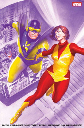 AMAZING SPIDER-MAN #32 ALEX ROSS MARVEL DIMENSIONS VARIANT