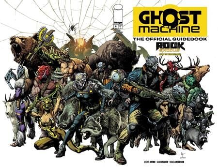 GHOST MACHINE THE OFFICIAL GUIDEBOOK #4 (OF 5) CVR A GARY FRANK & BRAD ANDERSON WRAPAROUND - PRE-ORDER