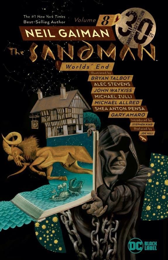 THE SANDMAN VOL. 8 - WORLD'S END TP 30TH ANNIVERSARY BLACK LABEL EDITION