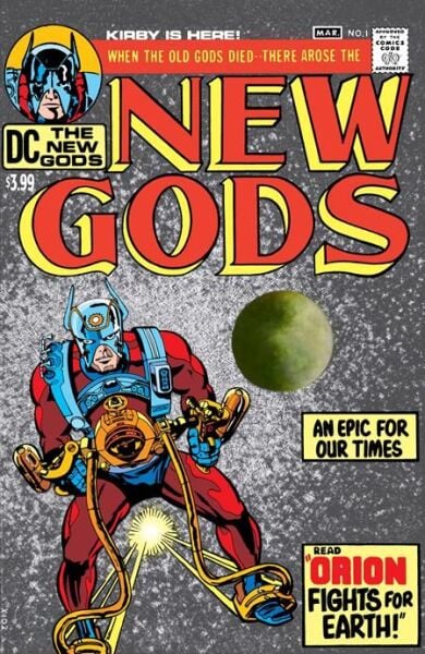 NEW GODS #1 FACSIMILE EDITION CVR B JACK KIRBY FOIL VAR