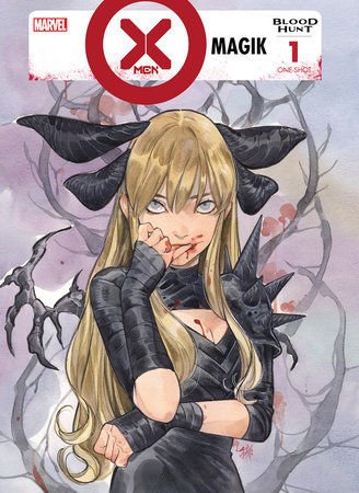 X-MEN: BLOOD HUNT MAGIK #1 PEACH MOMOKO EXCLUSIVE VARIANT 600 LIMITED + REGULAR COVER