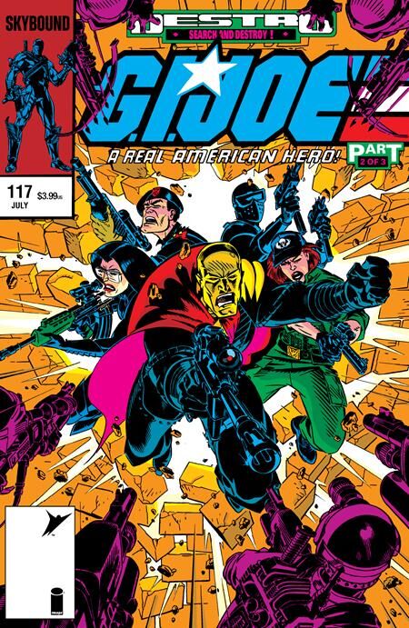 GI JOE A REAL AMERICAN HERO #117 HAMA FILES EDITION CVR A MICHAEL GOLDEN - PRE-ORDER