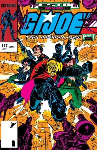 GI JOE A REAL AMERICAN HERO #117 HAMA FILES EDITION CVR A MICHAEL GOLDEN - PRE-ORDER