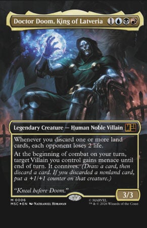 DOOMQUEST #2 CLASSIFIED ARTIST MAGIC: THE GATHERING VARIANT